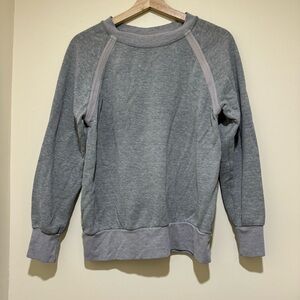 Women’s Prana Brand Grey Colour Thick Warm Long Sleeve Crewneck Sweater Size: S